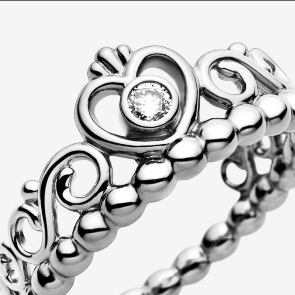 Pandora like princess tiara ring - Picture 3 of 3